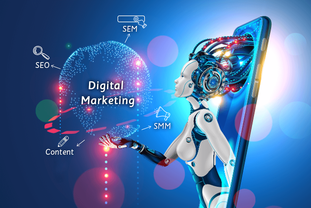 digital marketing with AI